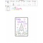 Valentine Cardstock Embroidery Design Pattern | Gnome Happy Valentine's Day-2