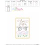Valentine Cardstock Embroidery Design Pattern | Bee Mine Valentine-2