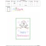 Cardstock Embroidery Design Pattern | Happy Anniversary Birds-2