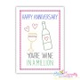 Happy Anniversary Cardstock Embroidery Design Bundle-9