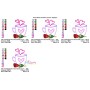 Valentine's Hot Chocolate Cup-7 Applique Design Pattern-2