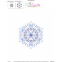 Artistic Snowflake-9 Embroidery Design Pattern-3