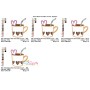 Valentine's Hot Chocolate Cup-2 Applique Design Pattern-2