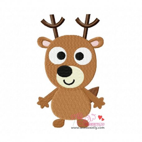 Forest Friend 3 Embroidery Design Pattern-1