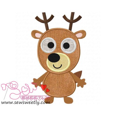 Forest Friend 3 Applique Design Pattern-1