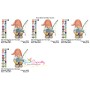 Boy Fishing Gnome-7 Embroidery Design Pattern-2