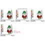 Boy Fishing Gnome-3 Embroidery Design Pattern-2