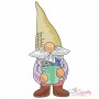 Boy Fishing Gnomes Embroidery Design Bundle-11