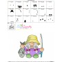 Girl Fishing Gnome-8 Embroidery Design Pattern-3