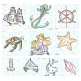 Nautical Quilt Blocks Embroidery Design Bundle-1