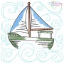 Nautical Quilt Blocks Embroidery Design Bundle-10