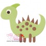 Cute Dino-5 Embroidery  Design-1