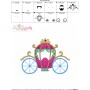 Embroidery Design Pattern - Fairytale Carriage-5-3
