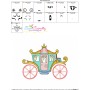 Embroidery Design Pattern - Fairytale Carriage-4-3