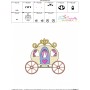 Embroidery Design Pattern - Fairytale Carriage-3-3