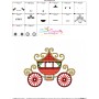 Embroidery Design Pattern - Fairytale Carriage-1-3