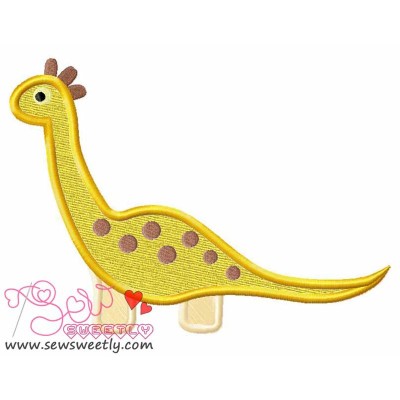 Big Dino-9 Applique Design Pattern-1