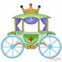 Embroidery Design Pattern - Fairytale Carriages Bundle-10