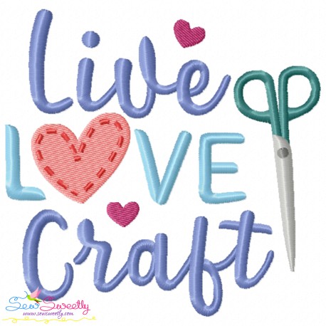 Embroidery Design Pattern - Live Love Craft-1