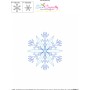 Artistic Snowflake-4 Embroidery Design Pattern-3