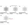 Artistic Snowflake-2 Embroidery Design Pattern-2