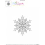 Artistic Snowflake-2 Embroidery Design Pattern-3