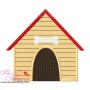 Dog House Embroidery  Design-1