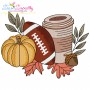 Fall Pumpkins Embroidery Design Bundle-3