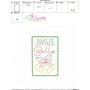 Cardstock Embroidery Design | Jingle Bells Christmas Greeting Card-3