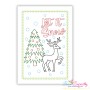 Christmas Cardstock Embroidery Design Bundle-2