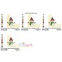 Embroidery Design Pattern - Christmas Corner Snowman-2