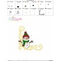 Embroidery Design Pattern - Christmas Corner Snowman-3