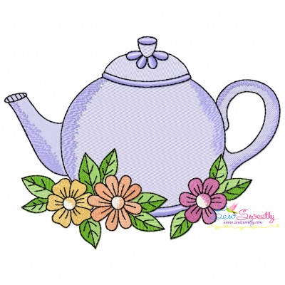 Embroidery Design Pattern- Floral Kitchen-4-1