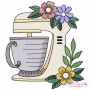 Embroidery Design Bundle- Floral Kitchen Patterns-8