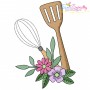 Embroidery Design Bundle- Floral Kitchen Patterns-7
