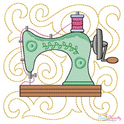 Embroidery Design Pattern- Sewing Block-10-1