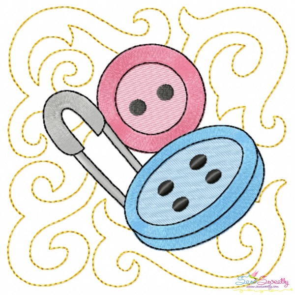 Embroidery Design Pattern- Sewing Block-9-1