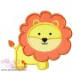 Lion Applique Design Pattern-1
