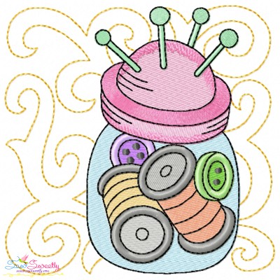 Embroidery Design Pattern- Sewing Block-4-1