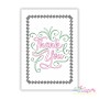 Cardstock Embroidery Design - Thank You Greeting Card-10-1