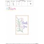 Cardstock Embroidery Design - Thank You Greeting Card-8-3