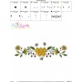 Machine Embroidery Design - Honey Bee Border - 8-3