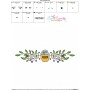 Machine Embroidery Design - Honey Bee Border - 6-3
