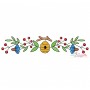 Machine Embroidery Design - Honey Bee Border - 4-1