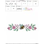 Machine Embroidery Design - Honey Bee Border - 3-3