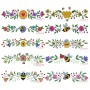 Machine Embroidery Design Bundle - Honey Bee Borders-1
