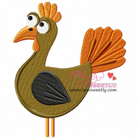 Feathered Friends-2 Embroidery Design Pattern-1