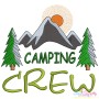 Machine Embroidery Design - Camping Crew-1