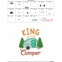 Camping Embroidery Design - King of The Camper-3