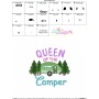 Camping Embroidery Design - Queen of The Camper-3